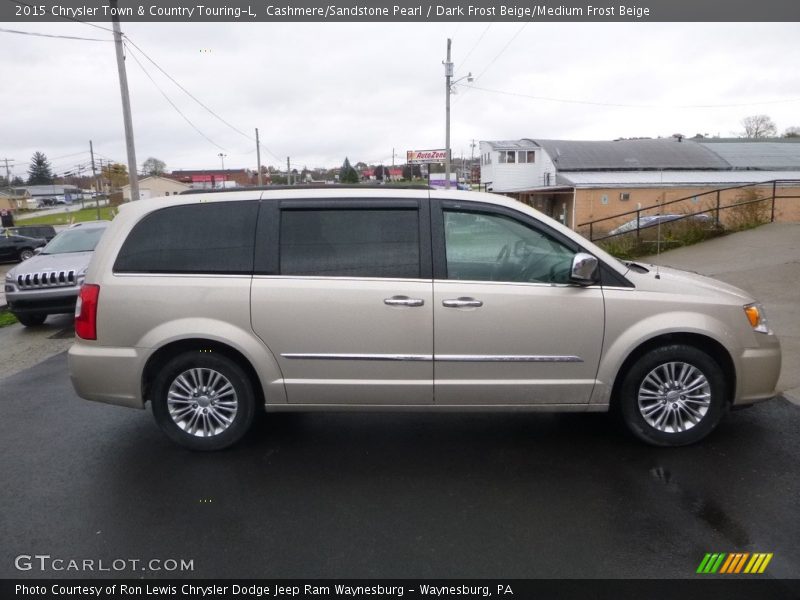 Cashmere/Sandstone Pearl / Dark Frost Beige/Medium Frost Beige 2015 Chrysler Town & Country Touring-L