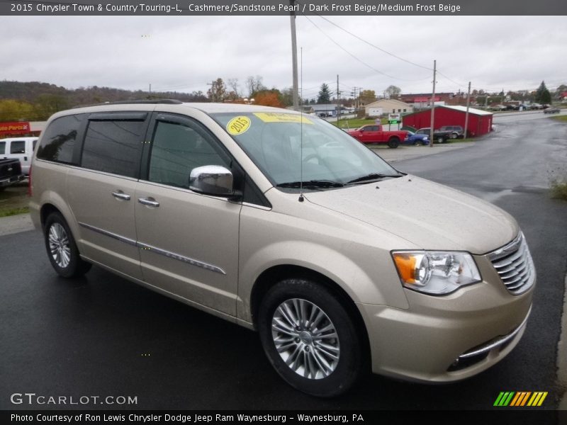 Cashmere/Sandstone Pearl / Dark Frost Beige/Medium Frost Beige 2015 Chrysler Town & Country Touring-L