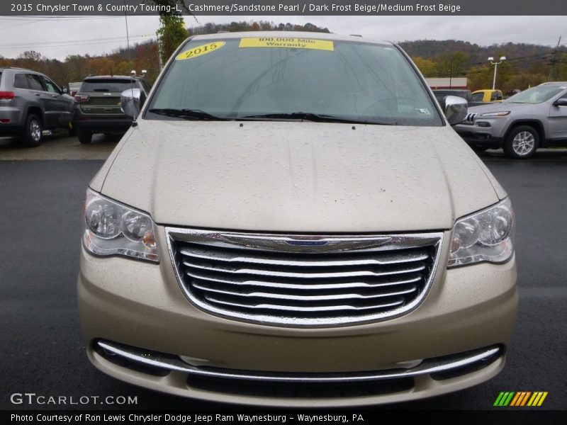 Cashmere/Sandstone Pearl / Dark Frost Beige/Medium Frost Beige 2015 Chrysler Town & Country Touring-L