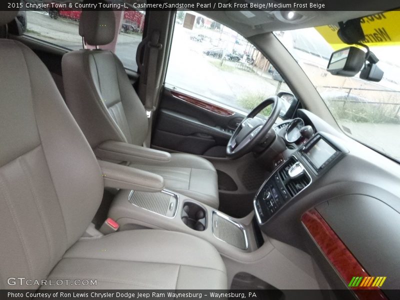 Cashmere/Sandstone Pearl / Dark Frost Beige/Medium Frost Beige 2015 Chrysler Town & Country Touring-L