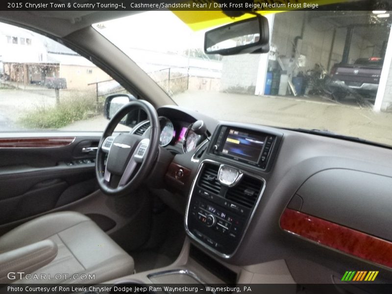 Cashmere/Sandstone Pearl / Dark Frost Beige/Medium Frost Beige 2015 Chrysler Town & Country Touring-L