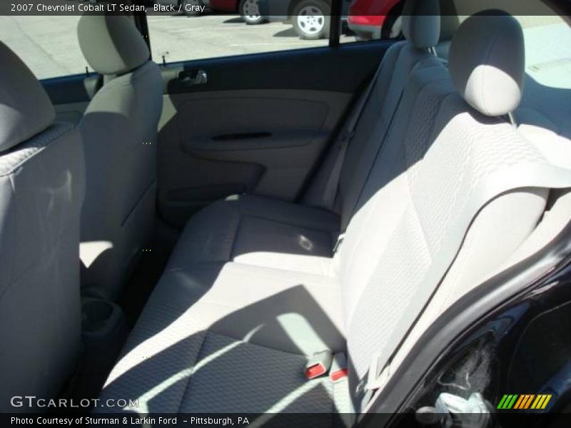 Black / Gray 2007 Chevrolet Cobalt LT Sedan