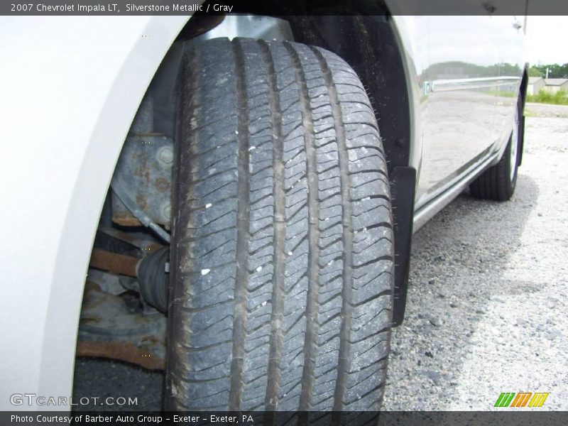Silverstone Metallic / Gray 2007 Chevrolet Impala LT