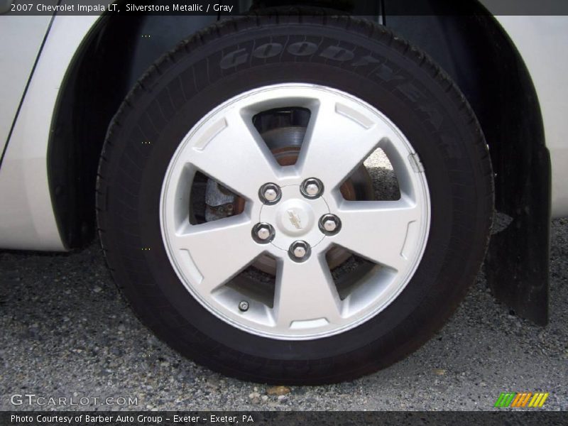 Silverstone Metallic / Gray 2007 Chevrolet Impala LT