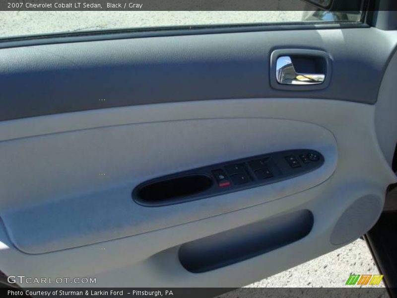 Black / Gray 2007 Chevrolet Cobalt LT Sedan