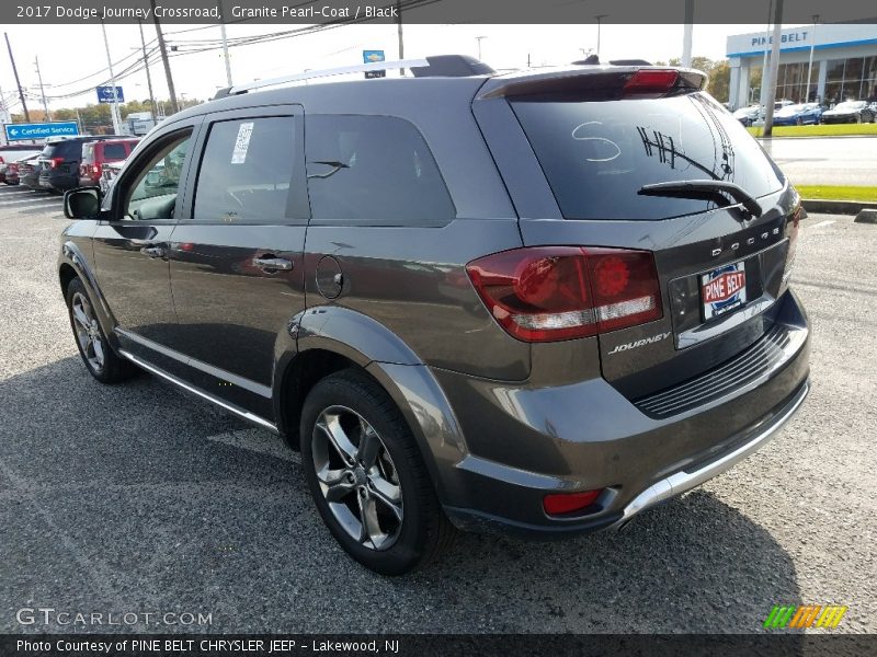 Granite Pearl-Coat / Black 2017 Dodge Journey Crossroad