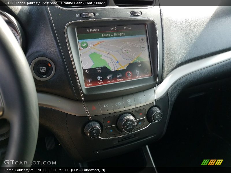 Granite Pearl-Coat / Black 2017 Dodge Journey Crossroad