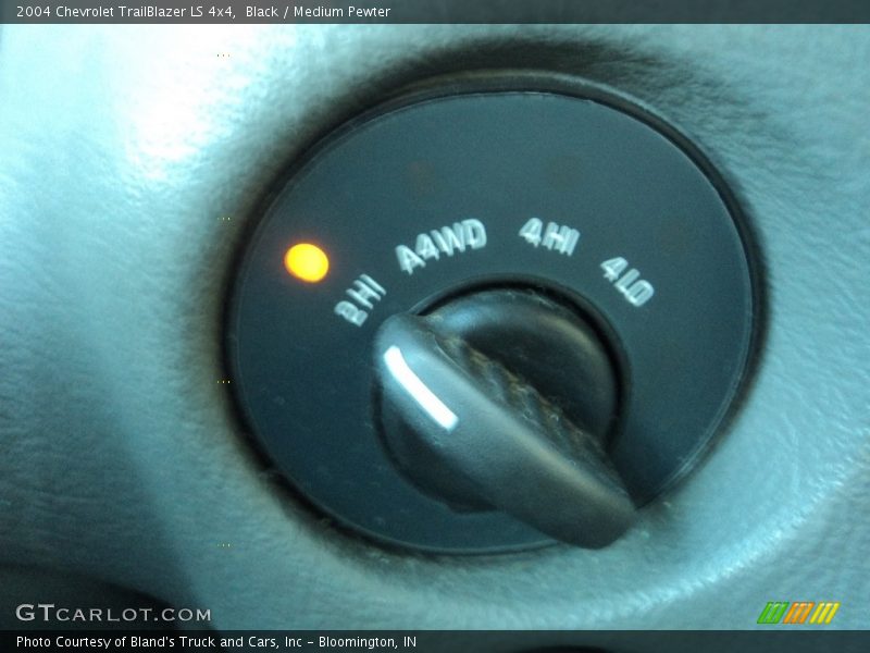 Black / Medium Pewter 2004 Chevrolet TrailBlazer LS 4x4
