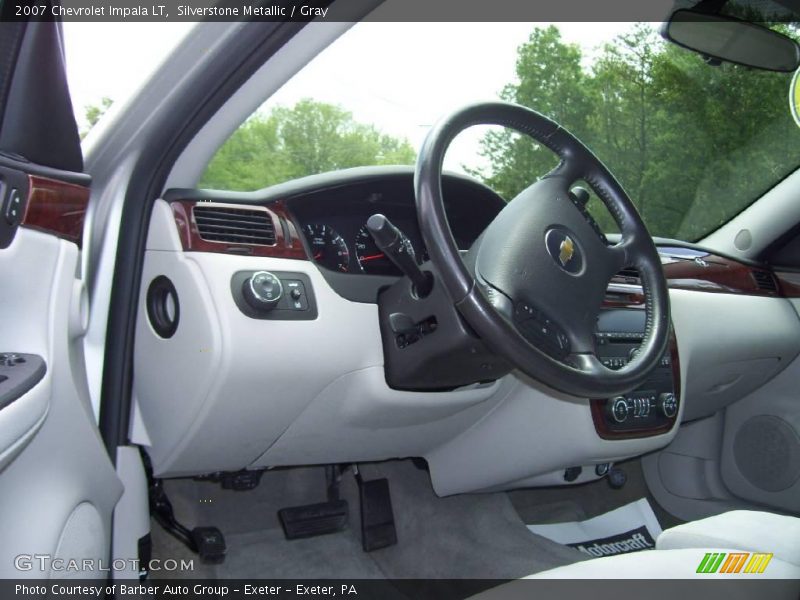 Silverstone Metallic / Gray 2007 Chevrolet Impala LT