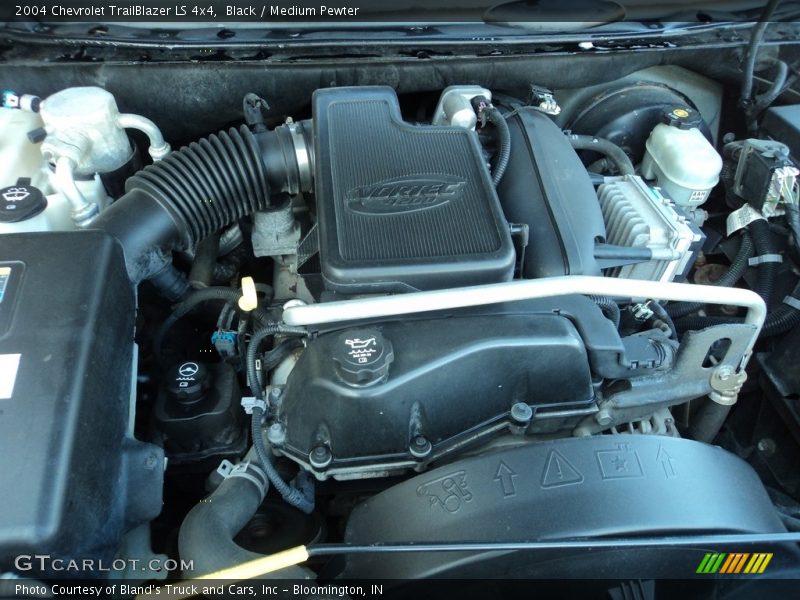 Black / Medium Pewter 2004 Chevrolet TrailBlazer LS 4x4