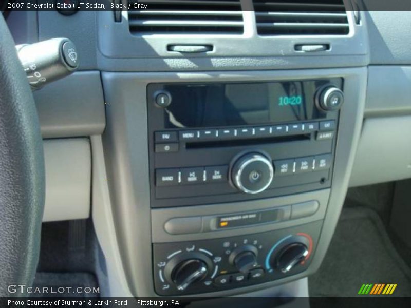 Black / Gray 2007 Chevrolet Cobalt LT Sedan
