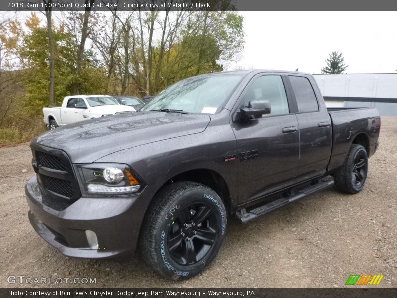 Front 3/4 View of 2018 1500 Sport Quad Cab 4x4