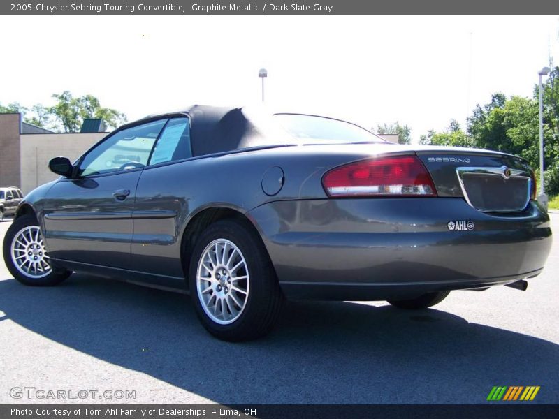 Graphite Metallic / Dark Slate Gray 2005 Chrysler Sebring Touring Convertible