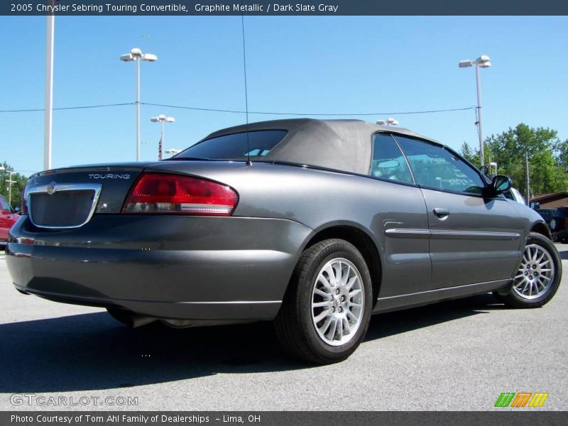 Graphite Metallic / Dark Slate Gray 2005 Chrysler Sebring Touring Convertible