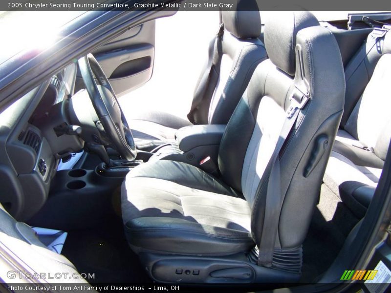 Graphite Metallic / Dark Slate Gray 2005 Chrysler Sebring Touring Convertible