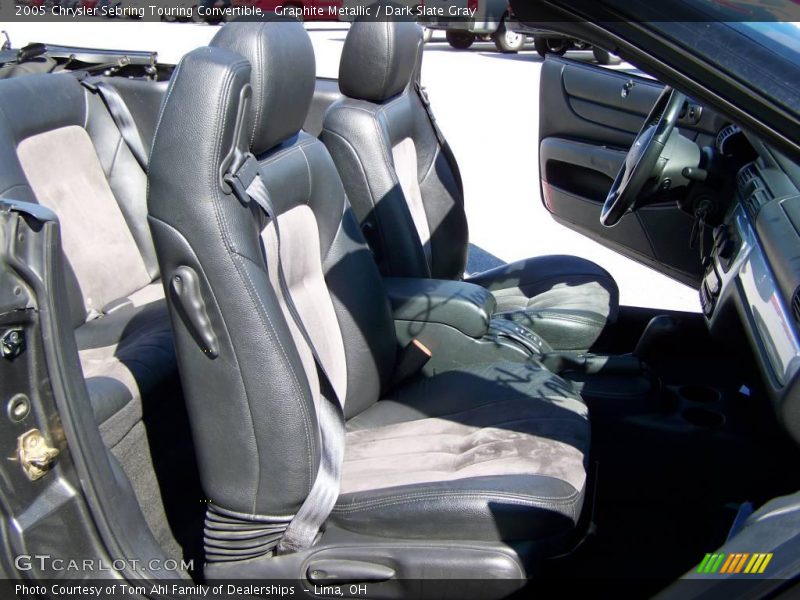 Graphite Metallic / Dark Slate Gray 2005 Chrysler Sebring Touring Convertible