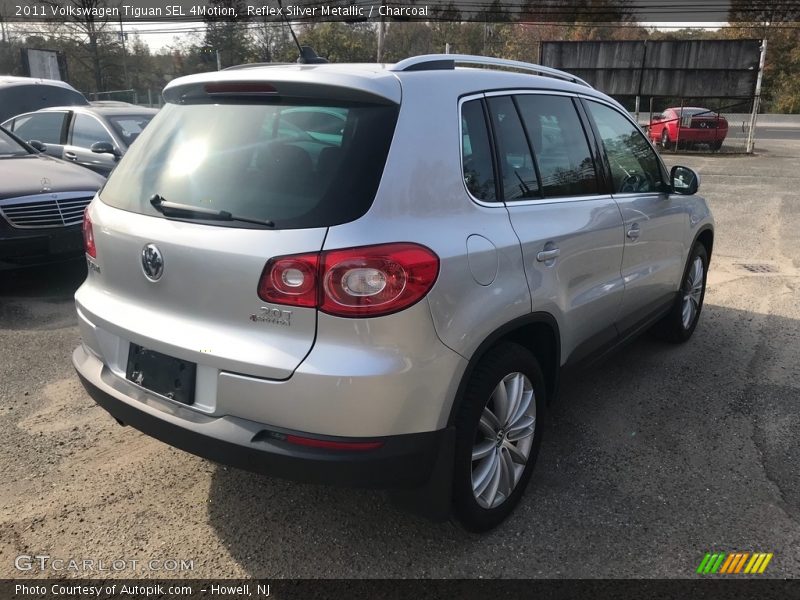 Reflex Silver Metallic / Charcoal 2011 Volkswagen Tiguan SEL 4Motion