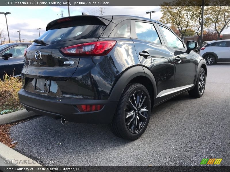 Jet Black Mica / Black 2018 Mazda CX-3 Grand Touring AWD