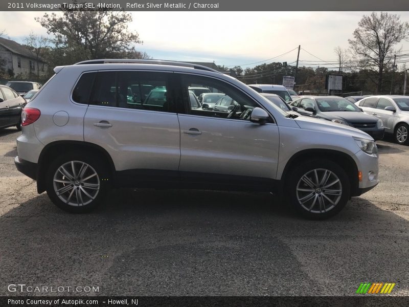 Reflex Silver Metallic / Charcoal 2011 Volkswagen Tiguan SEL 4Motion
