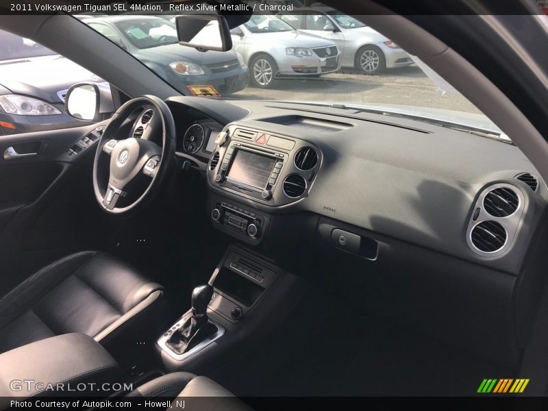 Reflex Silver Metallic / Charcoal 2011 Volkswagen Tiguan SEL 4Motion