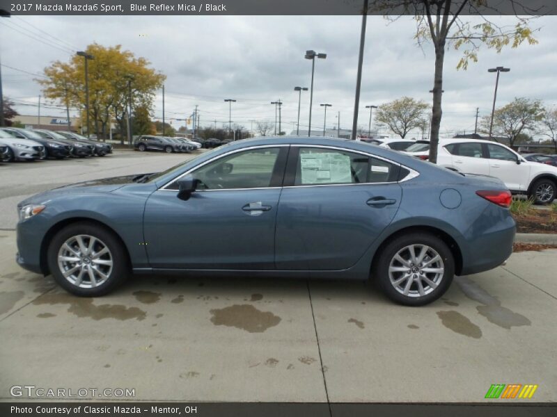 Blue Reflex Mica / Black 2017 Mazda Mazda6 Sport