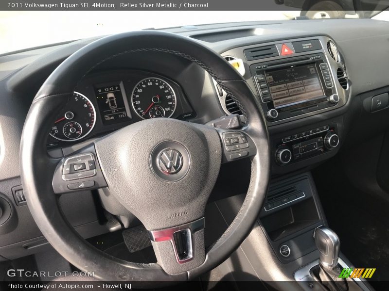 Reflex Silver Metallic / Charcoal 2011 Volkswagen Tiguan SEL 4Motion