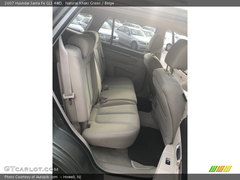 Natural Khaki Green / Beige 2007 Hyundai Santa Fe GLS 4WD