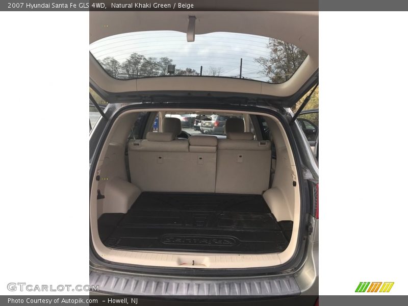 Natural Khaki Green / Beige 2007 Hyundai Santa Fe GLS 4WD