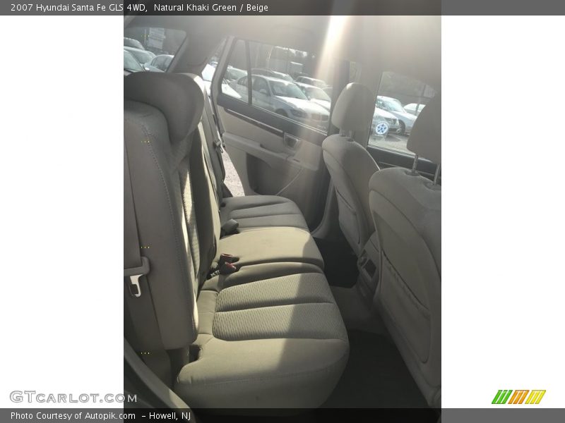 Natural Khaki Green / Beige 2007 Hyundai Santa Fe GLS 4WD