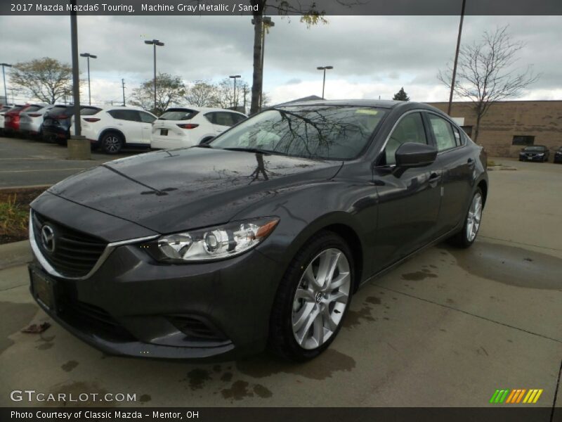 Machine Gray Metallic / Sand 2017 Mazda Mazda6 Touring
