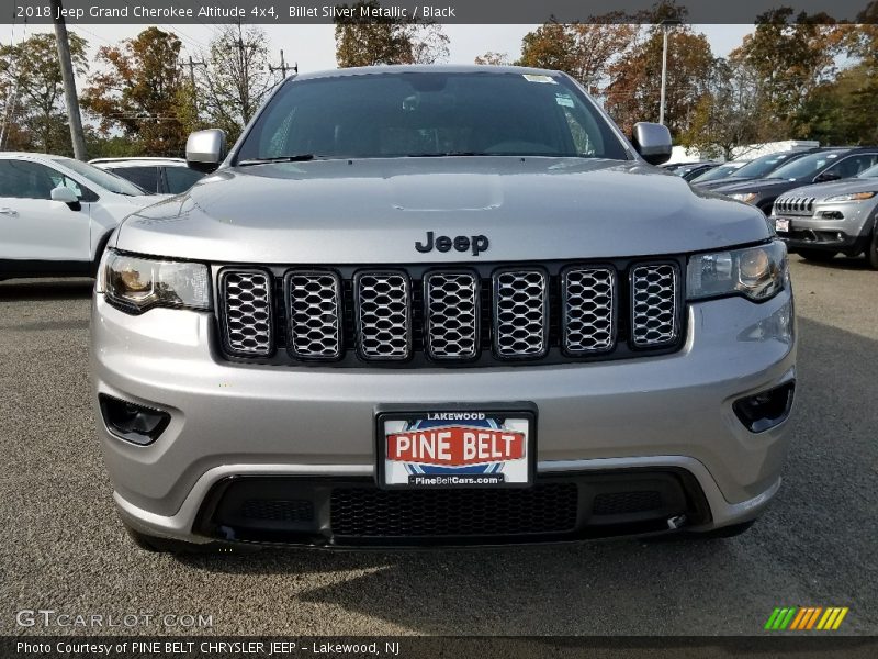 Billet Silver Metallic / Black 2018 Jeep Grand Cherokee Altitude 4x4