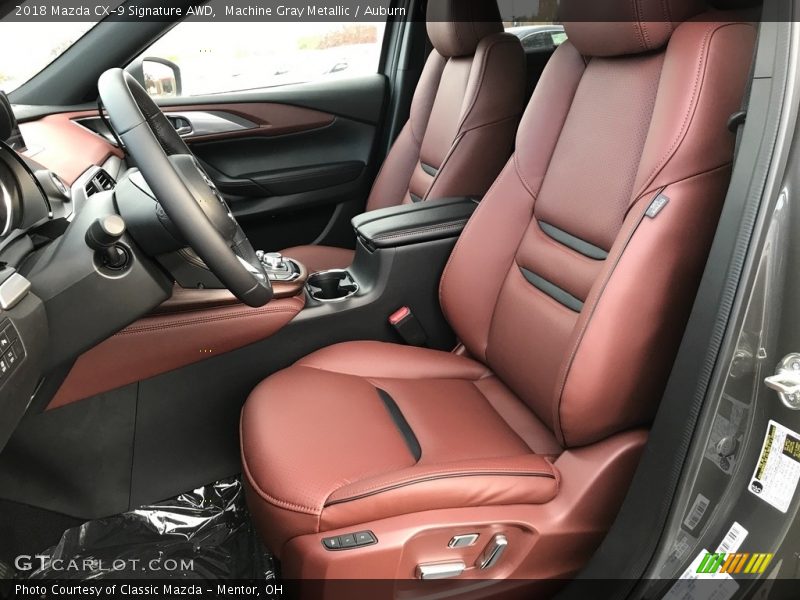  2018 CX-9 Signature AWD Auburn Interior
