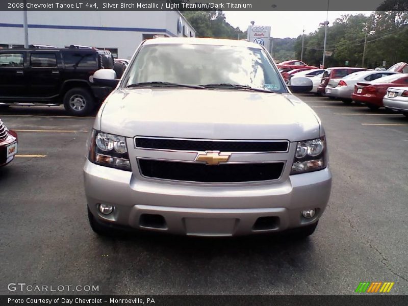 Silver Birch Metallic / Light Titanium/Dark Titanium 2008 Chevrolet Tahoe LT 4x4