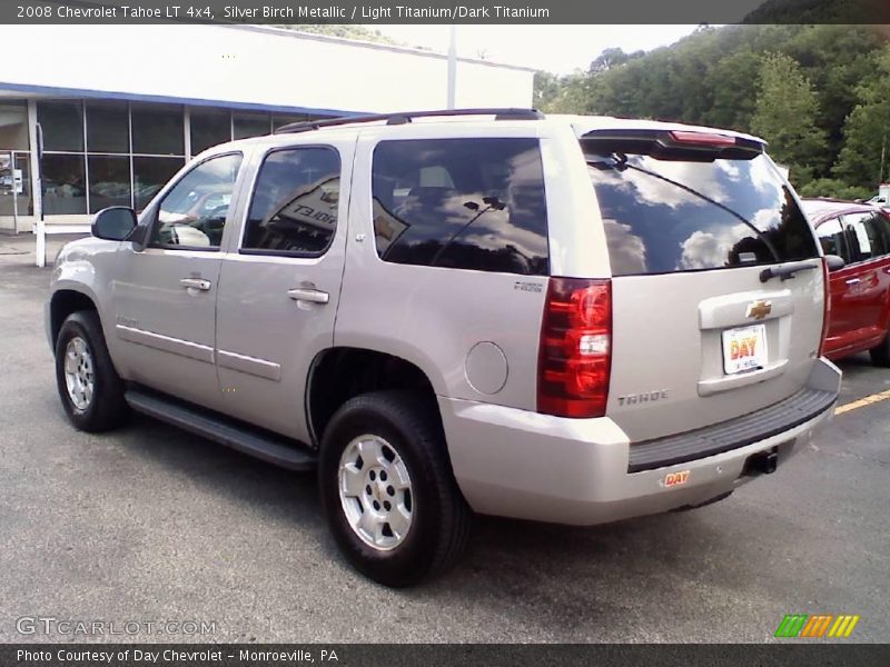 Silver Birch Metallic / Light Titanium/Dark Titanium 2008 Chevrolet Tahoe LT 4x4