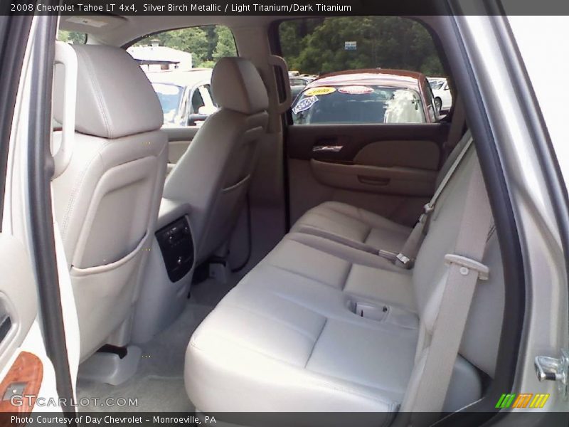 Silver Birch Metallic / Light Titanium/Dark Titanium 2008 Chevrolet Tahoe LT 4x4