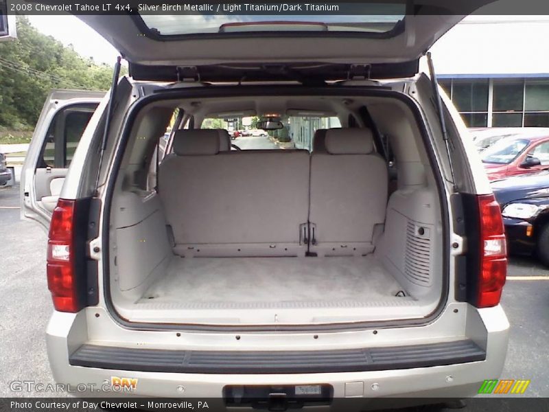Silver Birch Metallic / Light Titanium/Dark Titanium 2008 Chevrolet Tahoe LT 4x4