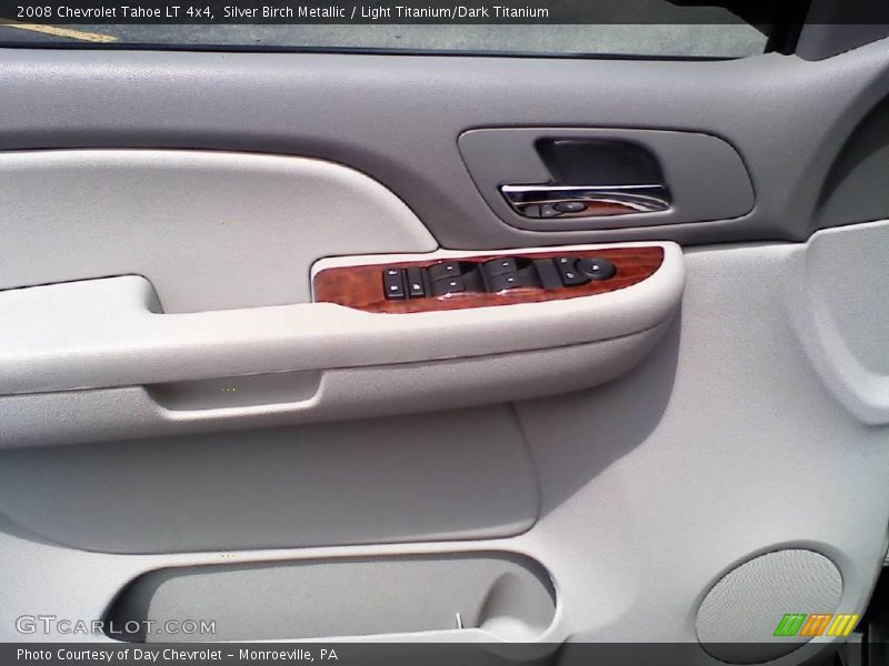 Silver Birch Metallic / Light Titanium/Dark Titanium 2008 Chevrolet Tahoe LT 4x4