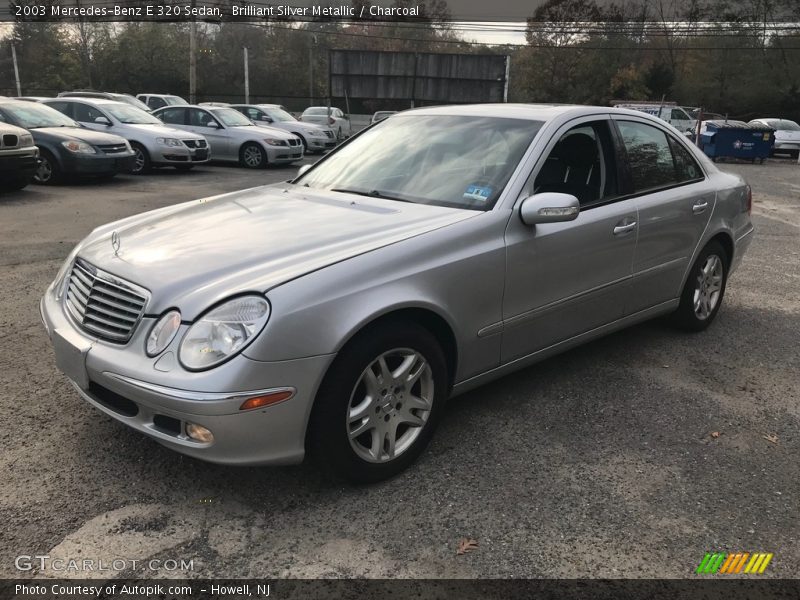 Brilliant Silver Metallic / Charcoal 2003 Mercedes-Benz E 320 Sedan