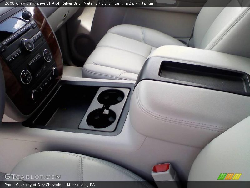 Silver Birch Metallic / Light Titanium/Dark Titanium 2008 Chevrolet Tahoe LT 4x4