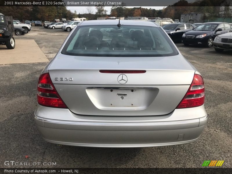 Brilliant Silver Metallic / Charcoal 2003 Mercedes-Benz E 320 Sedan
