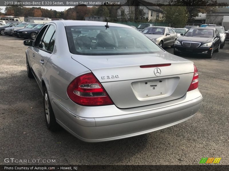 Brilliant Silver Metallic / Charcoal 2003 Mercedes-Benz E 320 Sedan
