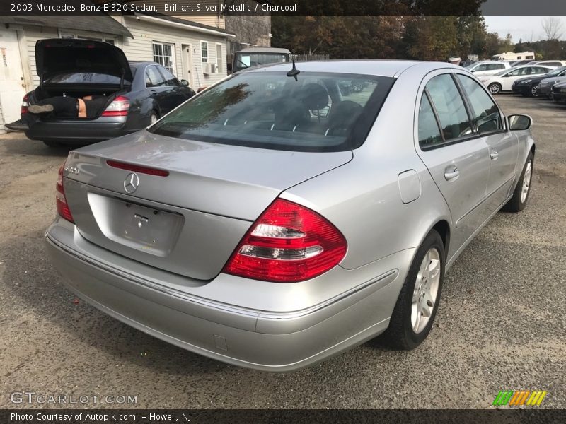 Brilliant Silver Metallic / Charcoal 2003 Mercedes-Benz E 320 Sedan
