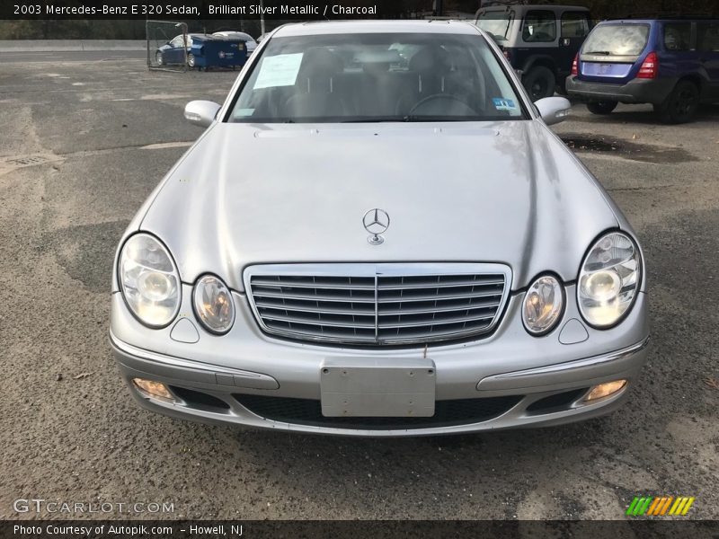 Brilliant Silver Metallic / Charcoal 2003 Mercedes-Benz E 320 Sedan