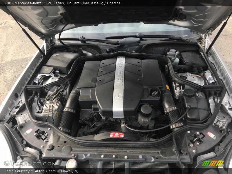 Brilliant Silver Metallic / Charcoal 2003 Mercedes-Benz E 320 Sedan