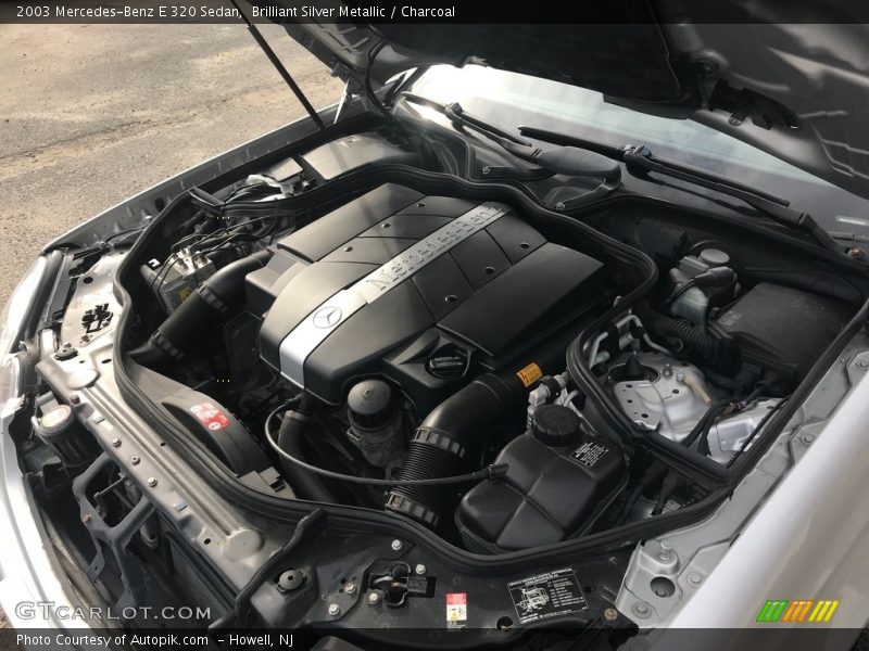 Brilliant Silver Metallic / Charcoal 2003 Mercedes-Benz E 320 Sedan