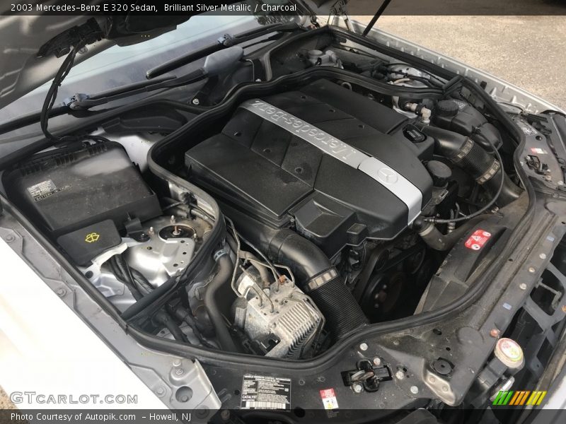 Brilliant Silver Metallic / Charcoal 2003 Mercedes-Benz E 320 Sedan