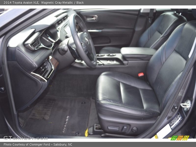 Magnetic Gray Metallic / Black 2014 Toyota Avalon XLE