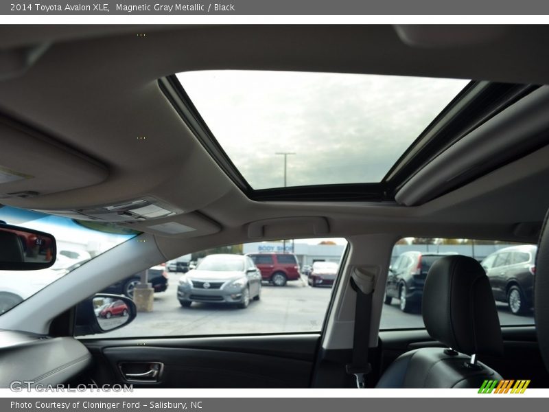 Magnetic Gray Metallic / Black 2014 Toyota Avalon XLE