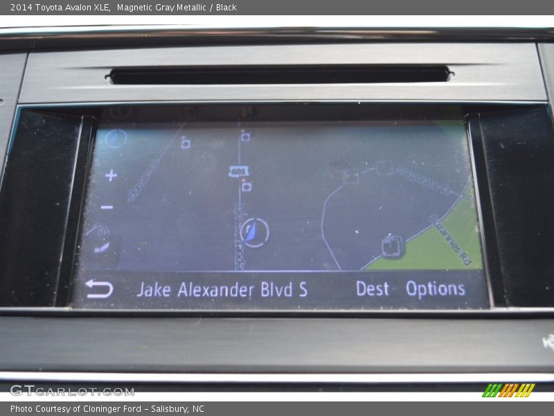 Magnetic Gray Metallic / Black 2014 Toyota Avalon XLE