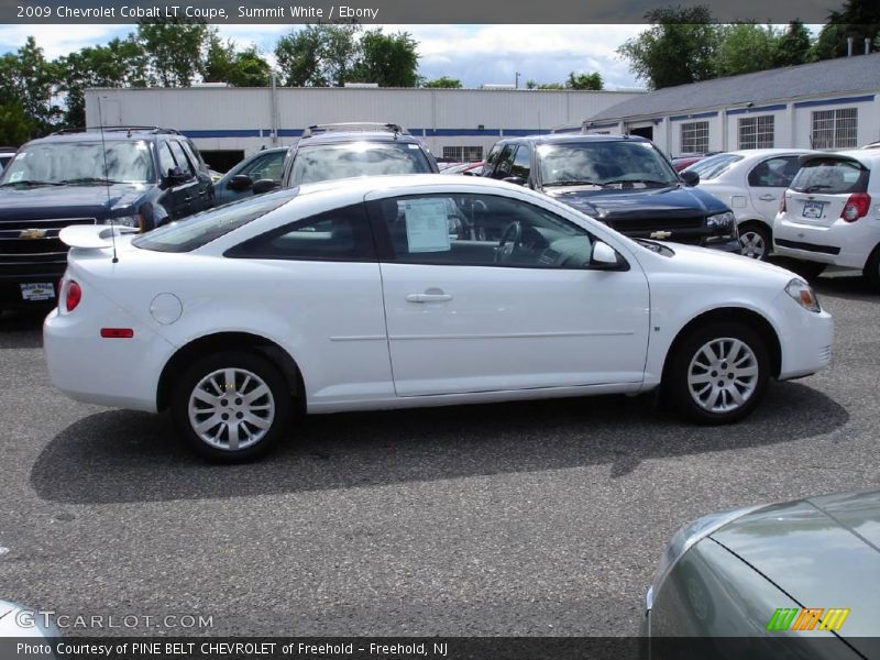 Summit White / Ebony 2009 Chevrolet Cobalt LT Coupe